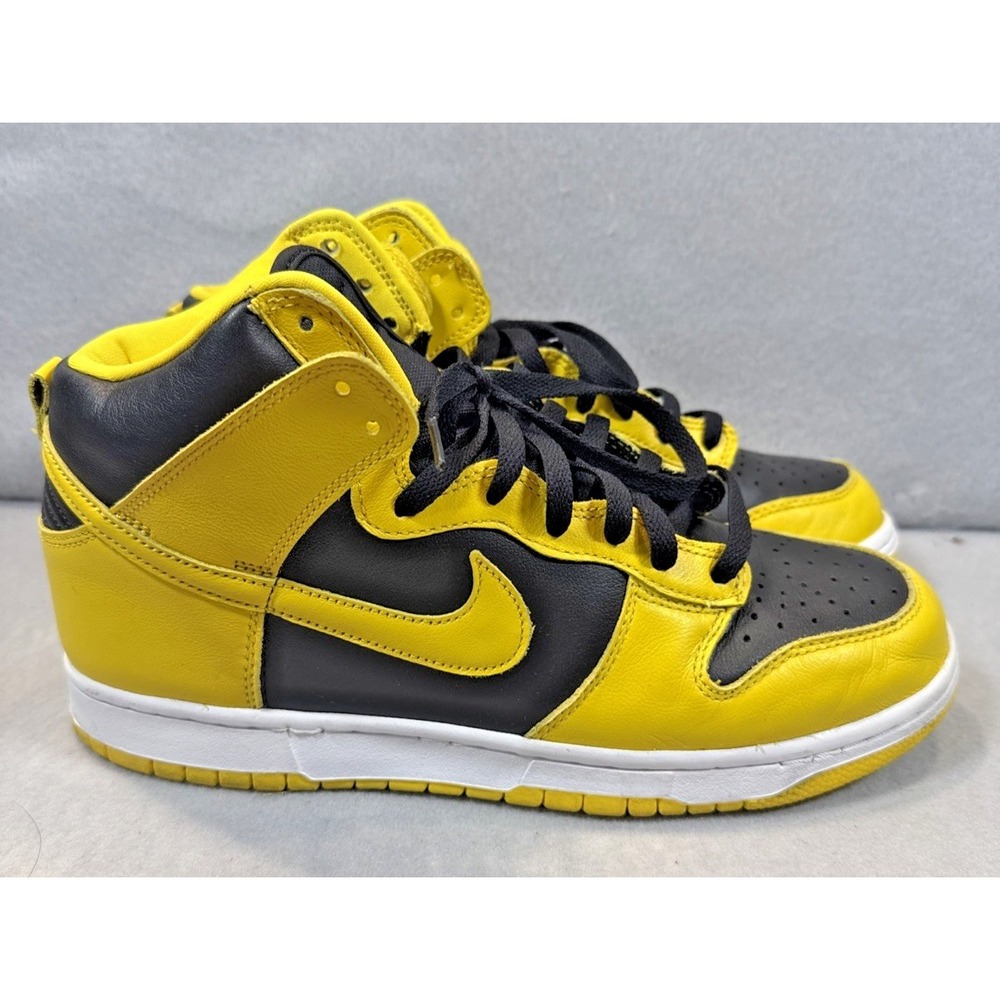Nike Dunk SP High Iowa‎ Maize Black Wu-Tang CZ8149-002 Men's 10.5